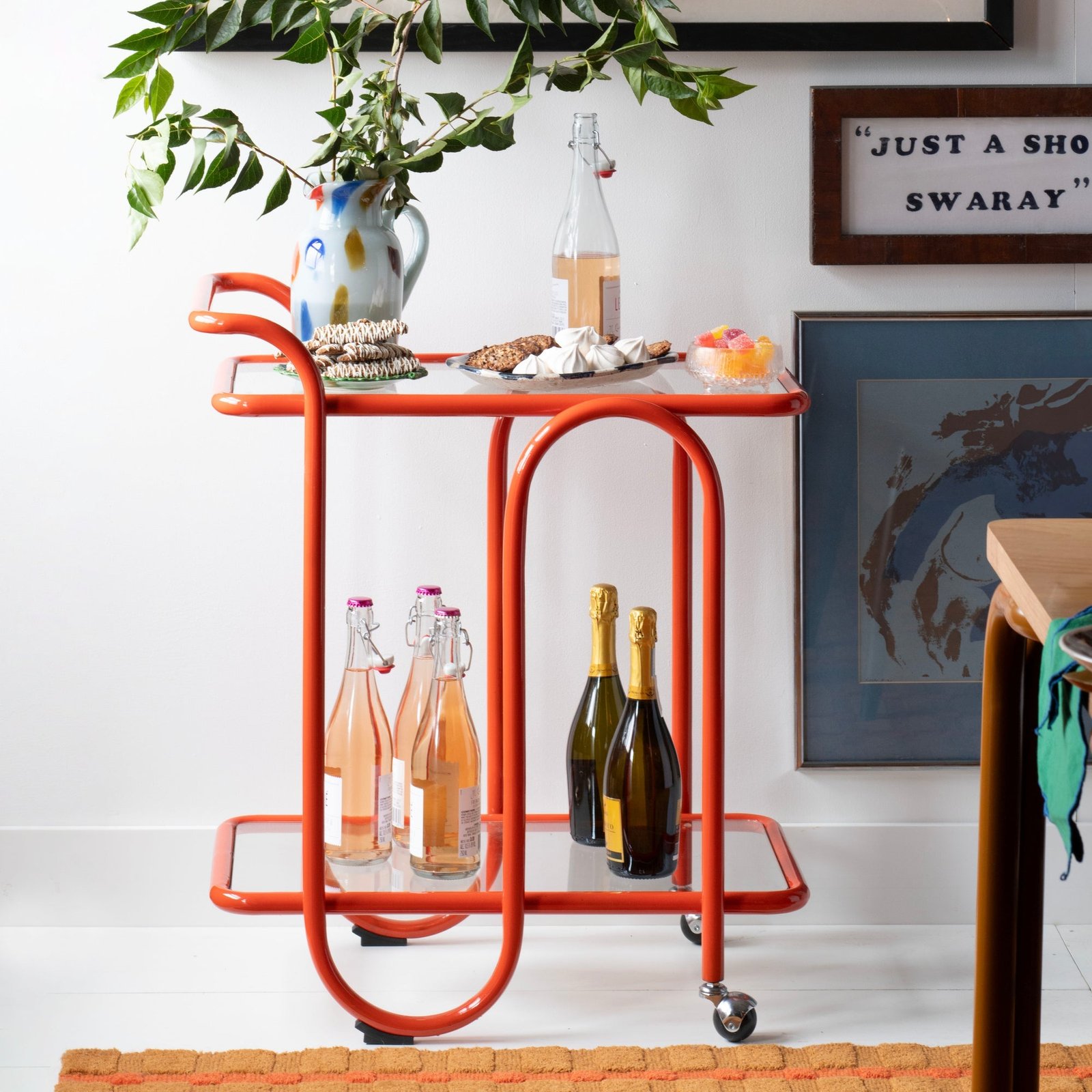 lolly bar cart::hover