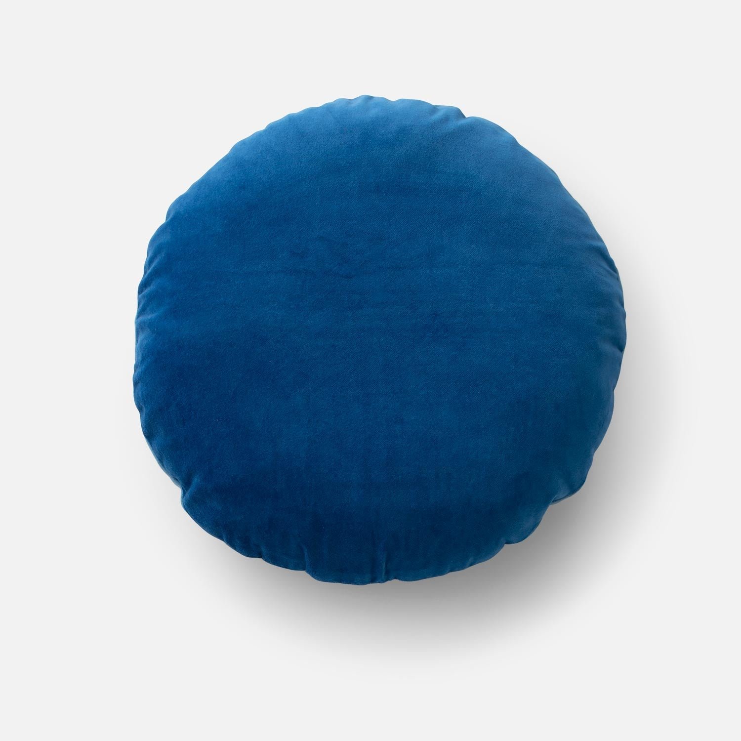 Velvet + Wool Circle Pillow